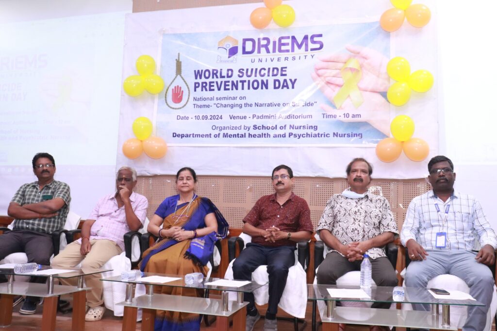 WORLD SUICIDE PREVENTION DAY 2024 – DRIEMS University