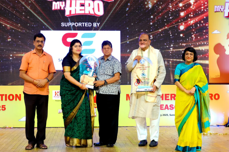 Dr. Pramod Chandra Rath, the esteemed Founder Chairman of DRIEMS University Lifetime Achievement Award by the Sambad Group