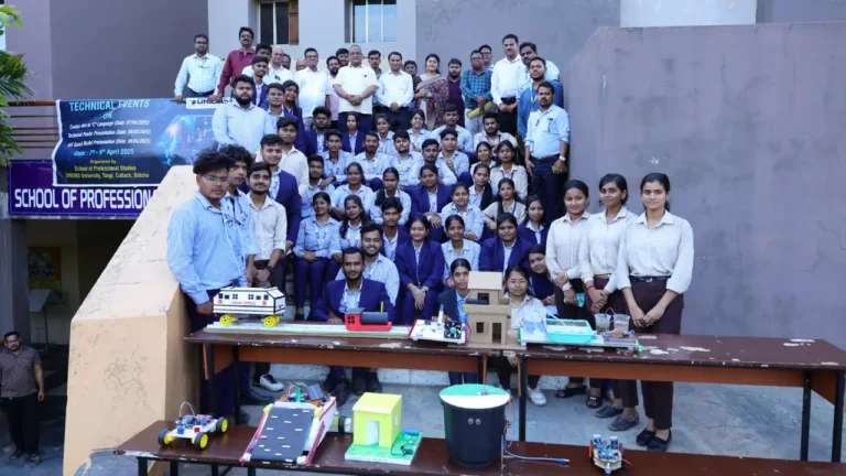 Tech Fest Organised by School of Professional Studies, DRIEMS University