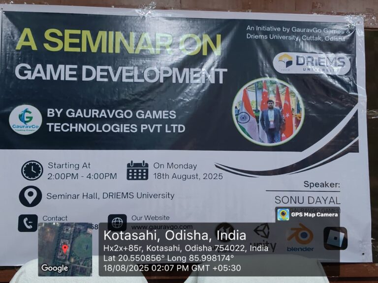 A Seminar On Game Development