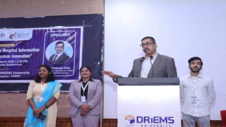 An expert talk on “IT/ITES Start-ups to Hospital Information Management System Innovation” on dt. 27-03-2025.