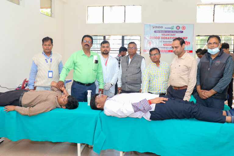 School of Pharmacy, DRIEMS University Organises Voluntary Blood Donation Camp