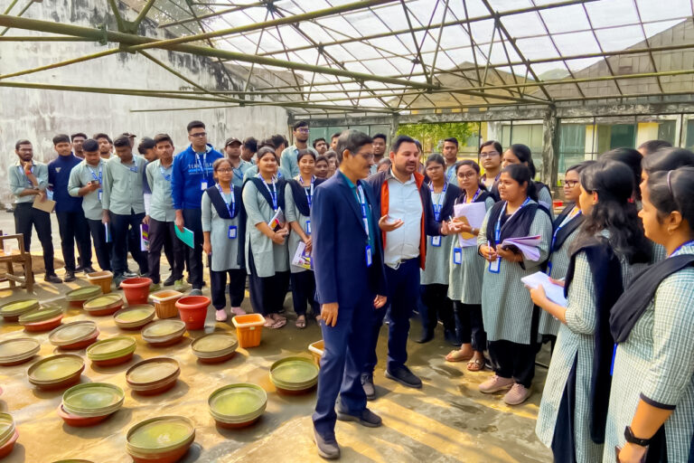 School of Agriculture experienced an enriching academic visit to ICAR–CRRI