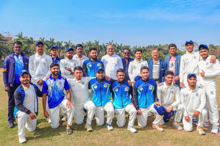 Dr. Pramod Chandra Rath graced the Inter-University Tournament organized by Ravenshaw University at the DRIEMS Cricket Stadium