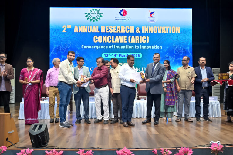 Prof. Shibabrata Mohapatra received Best Poster Award in the Mechanical Engineering