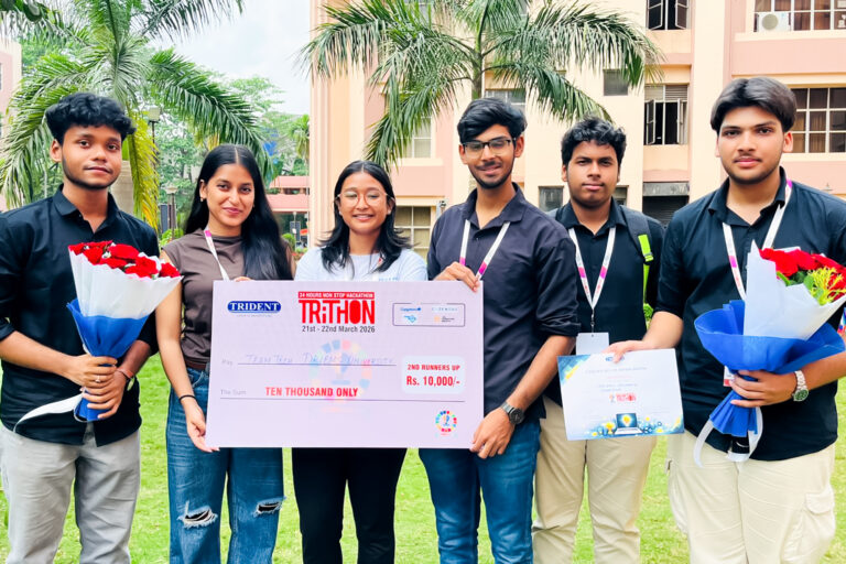 2nd Runners-Up position at Trithon 2026