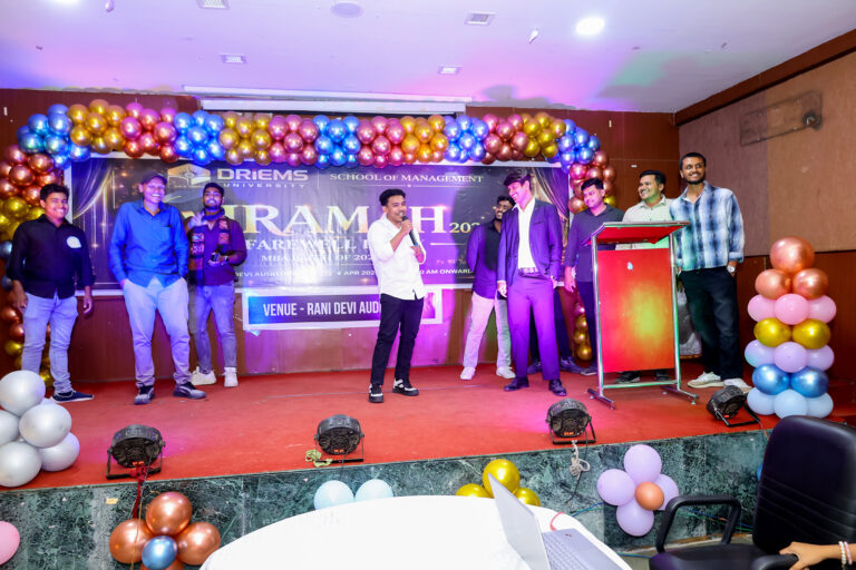 A warm goodbye to the MBA 4th Semester students on 4th April 2026