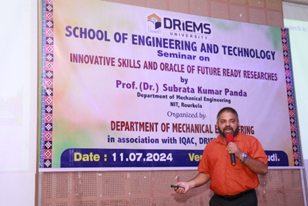 Seminar on the topic “Innovative skills and Oracle of Future Ready Researches”