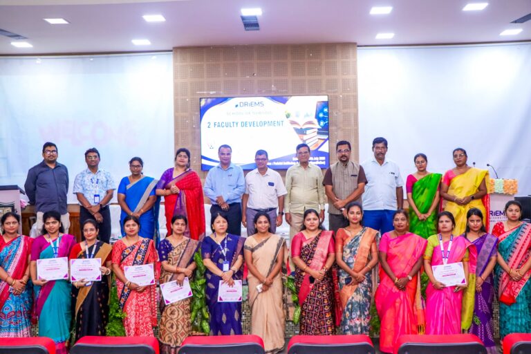 School of Nursing, DRIEMS University Successfully Concludes 2nd Faculty Development Programme