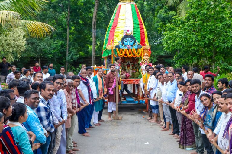 DRIEMS University Celebrates the Sacred Bahuda Yatra with Devotion