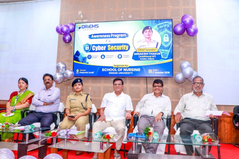 Awareness Programme on Cyber Security at DRIEMS University